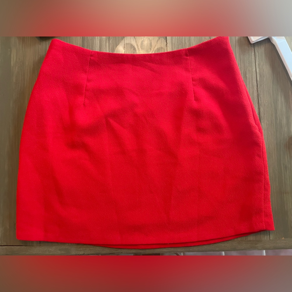 Everly Red Skirt. Business or Casual. Size Small.
